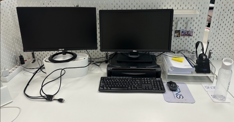 Setup listo para la incorporación